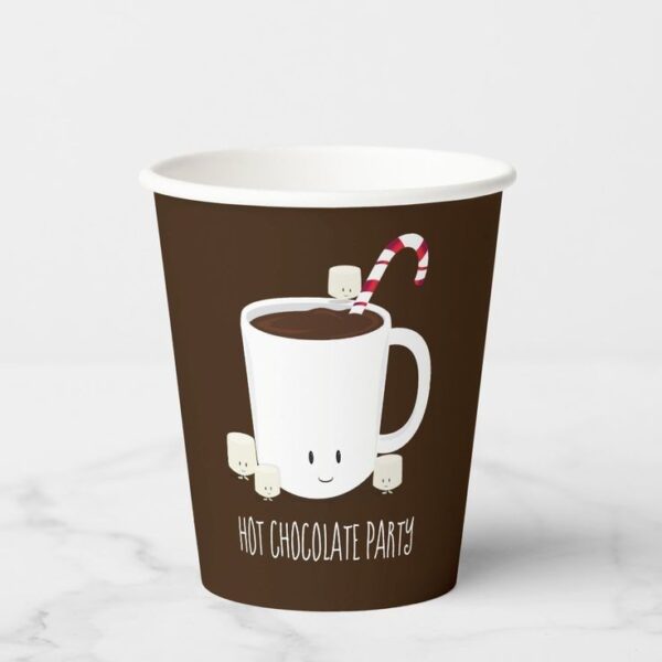 Hot Chocolate Paper Cups - Image 2